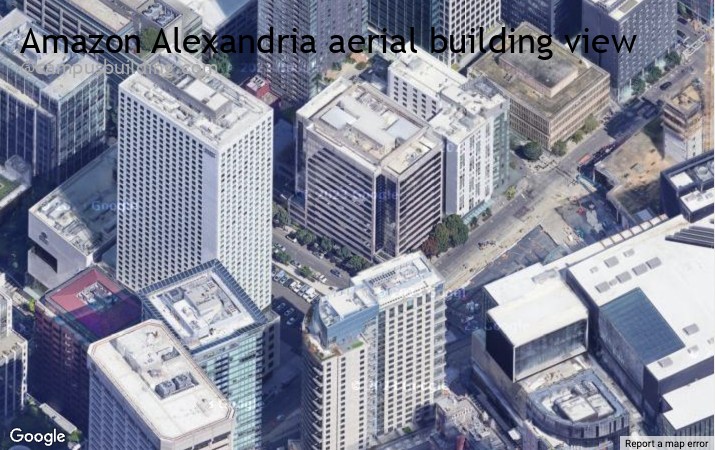 Amazon Alexandria aerial view