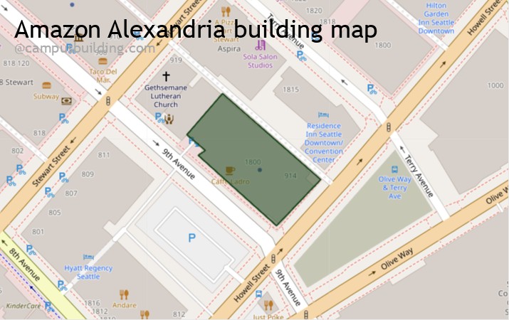 Amazon Alexandria map