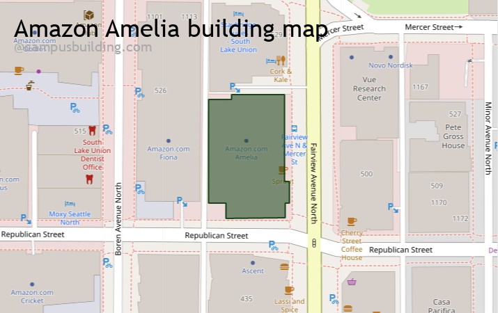 Amazon Amelia map