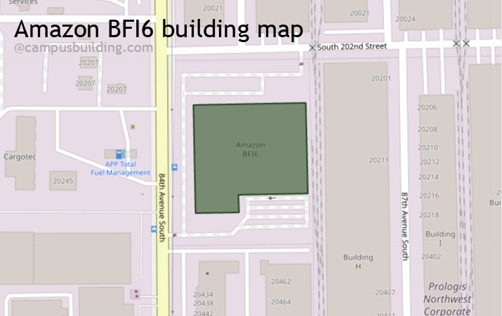 Amazon BFI6 map