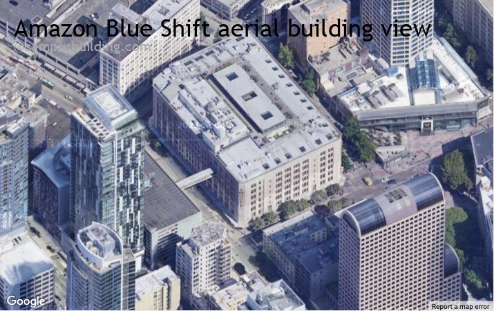 Amazon Blue Shift aerial view