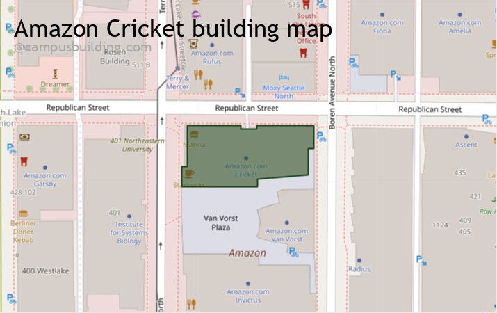 Amazon Cricket map