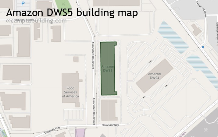 Amazon DWS5 map