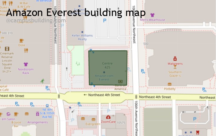 Amazon Everest map