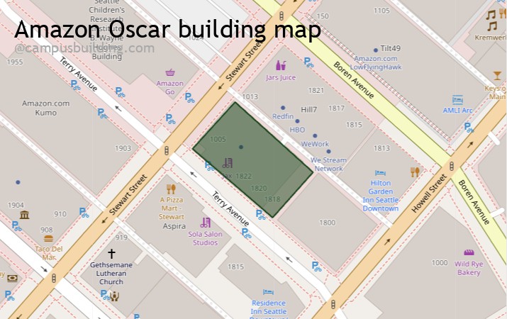 Amazon Oscar map