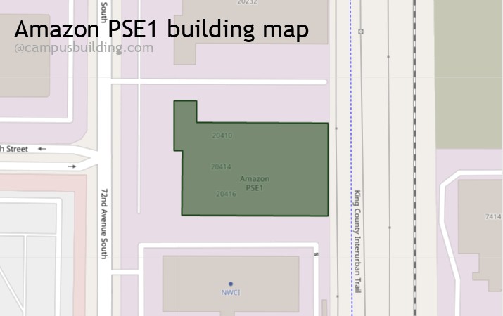 Amazon PSE1 map