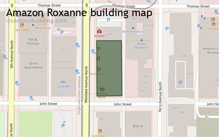 Amazon Roxanne map