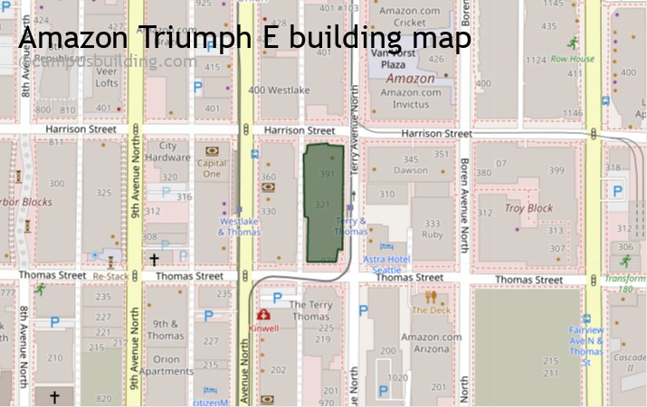 Amazon Triumph E map