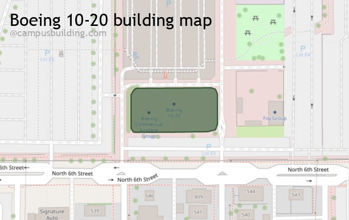 Boeing 10-20 map