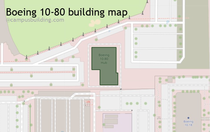 Boeing 10-80 map