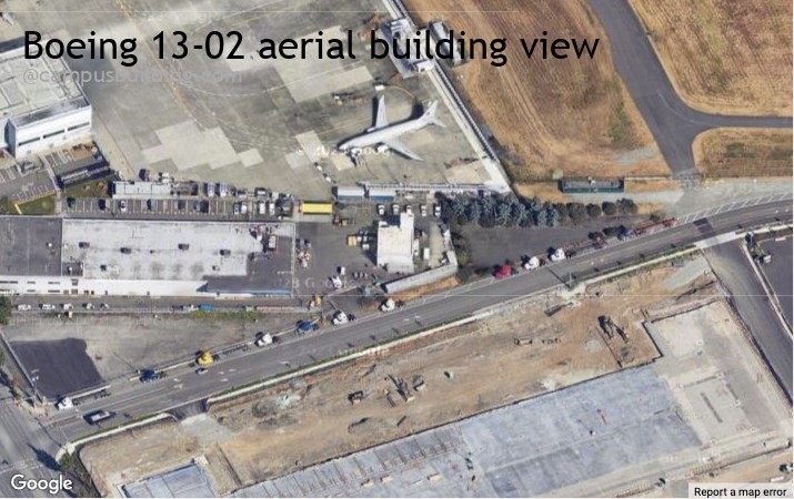 Boeing 13-02 aerial view