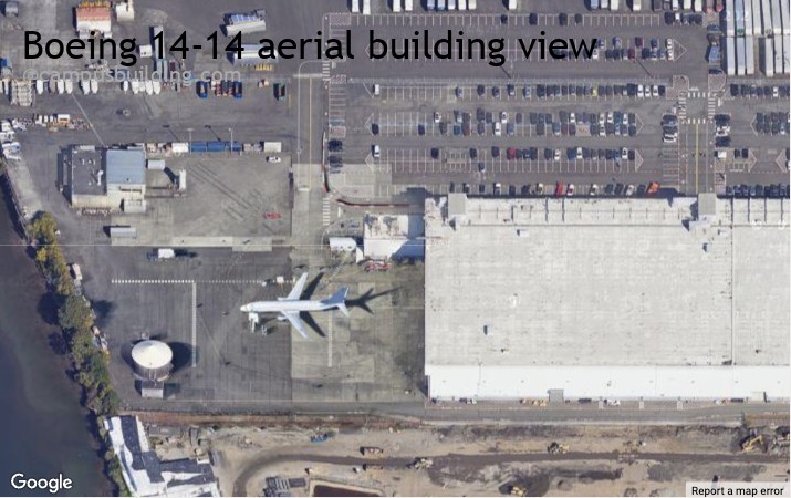 Boeing 14-14 aerial view