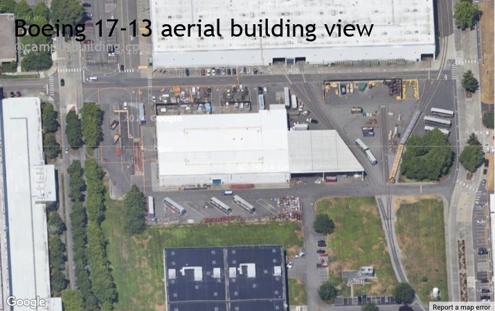 Boeing 17-13 aerial view