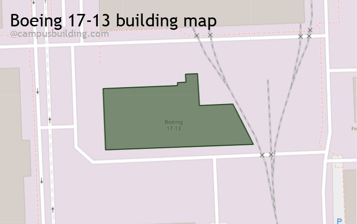 Boeing 17-13 map