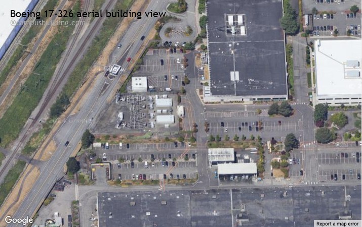 Boeing 17-326 aerial view