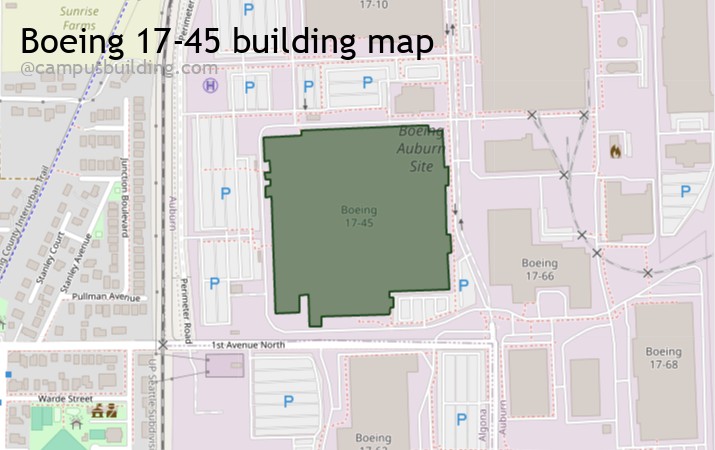 Boeing 17-45 map