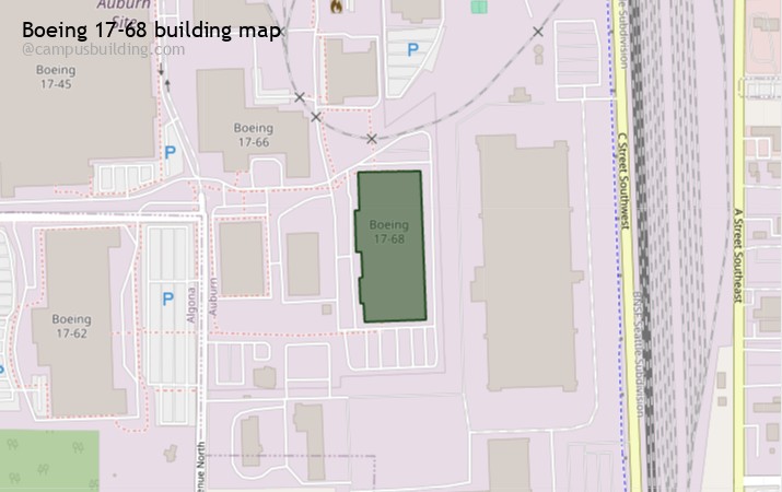 Boeing 17-68 map