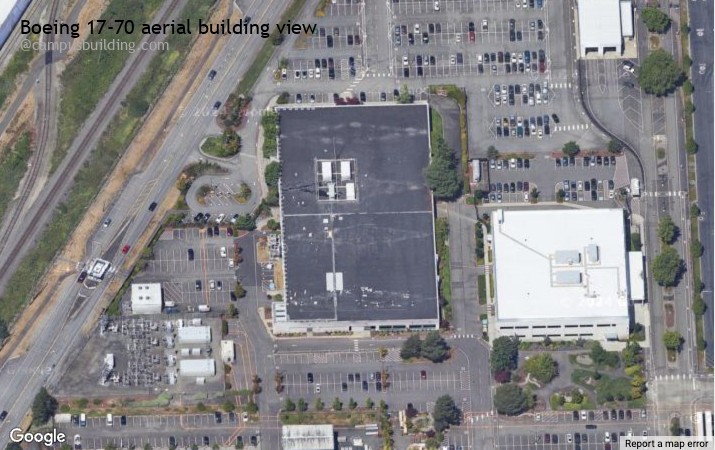 Boeing 17-70 aerial view