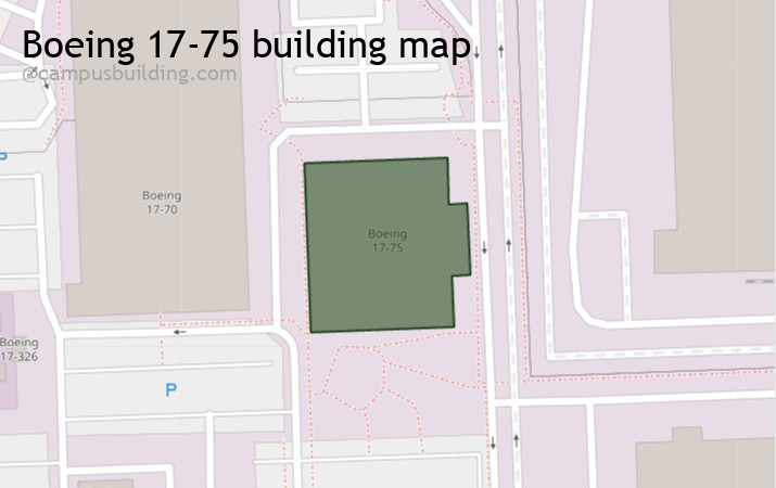 Boeing 17-75 map