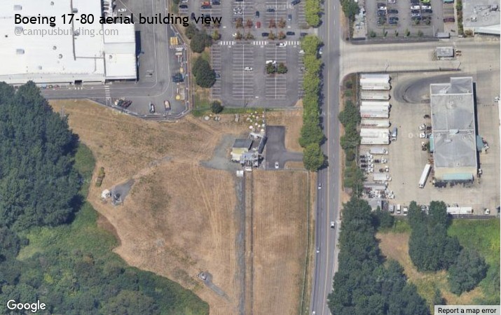 Boeing 17-80 aerial view