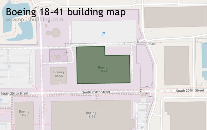 Boeing 18-41 map