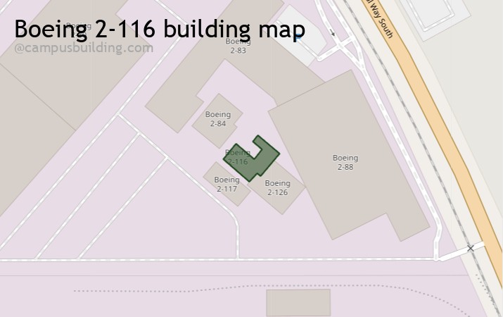 Boeing 2-116 map