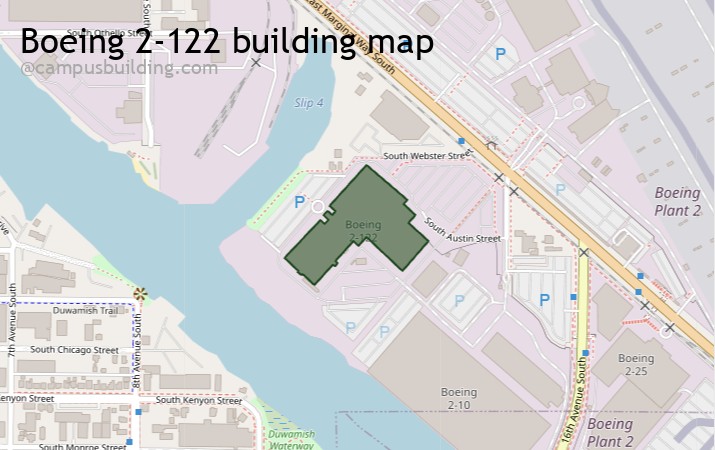 Boeing 2-122 map