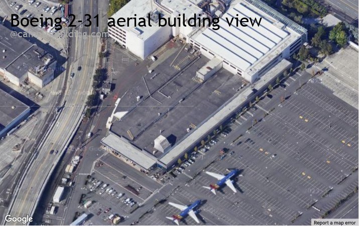 Boeing 2-31 aerial view