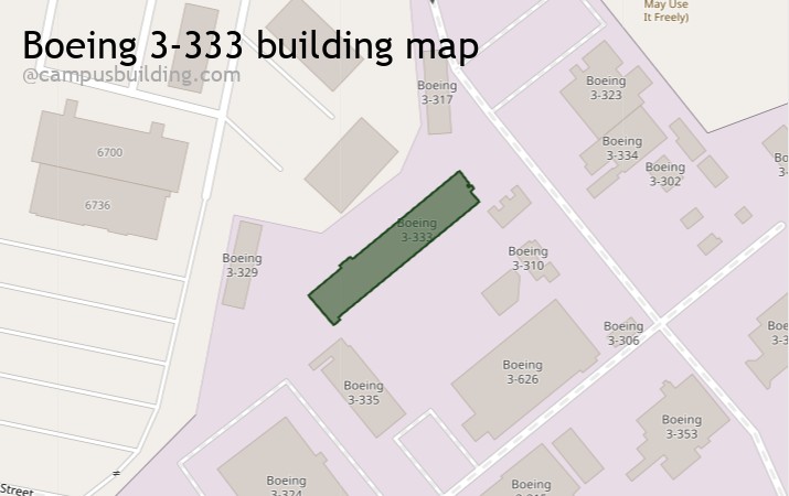 Boeing 3-333 map