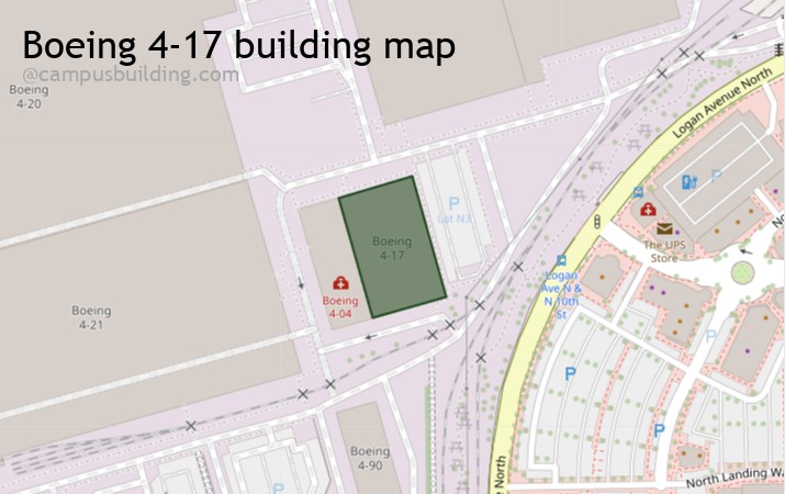 Boeing 4-17 map