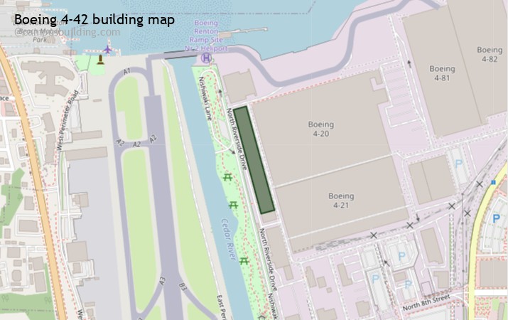 Boeing 4-42 map