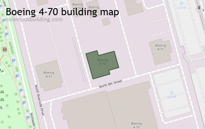 Boeing 4-70 map