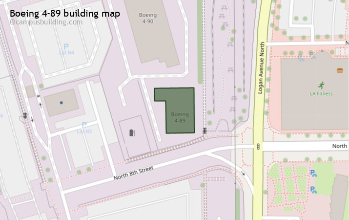 Boeing 4-89 map