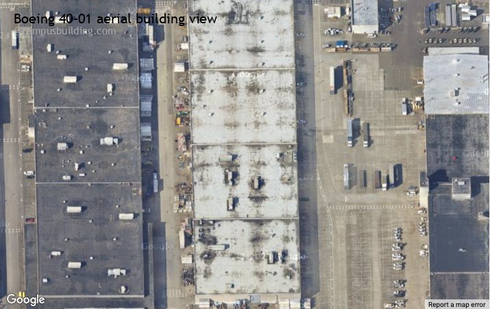 Boeing 40-01 aerial view