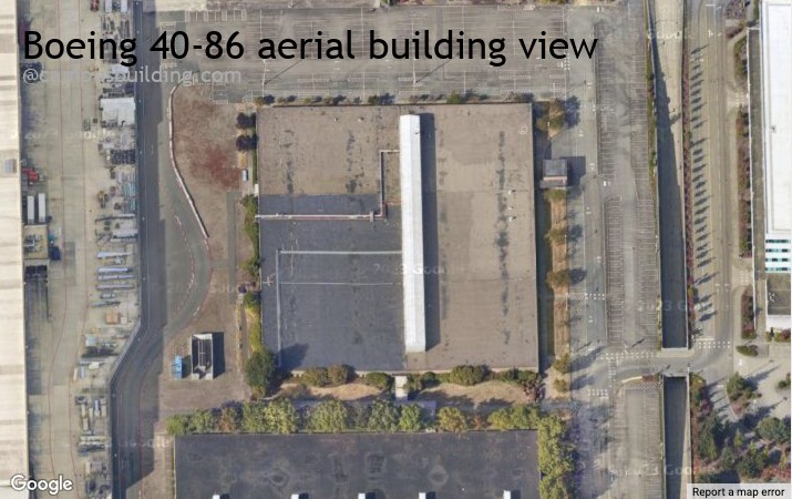 Boeing 40-86 aerial view