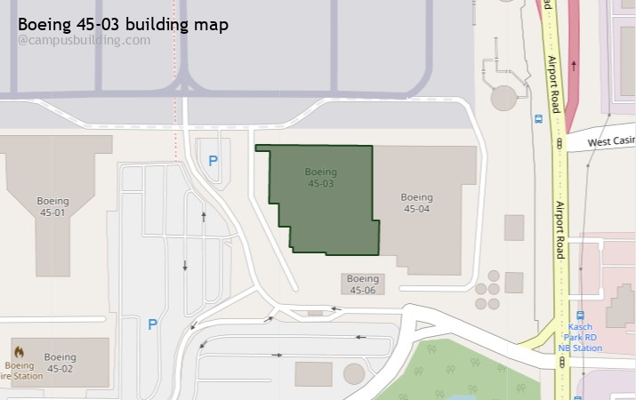 Boeing 45-03 map