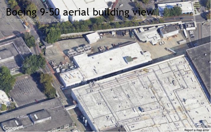 Boeing 9-50 aerial view