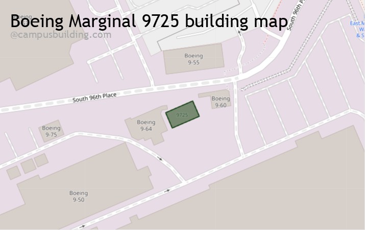 Boeing Marginal 9725 map