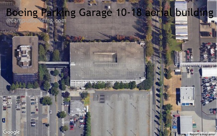 Boeing Parking Garage 10-18 aerial view