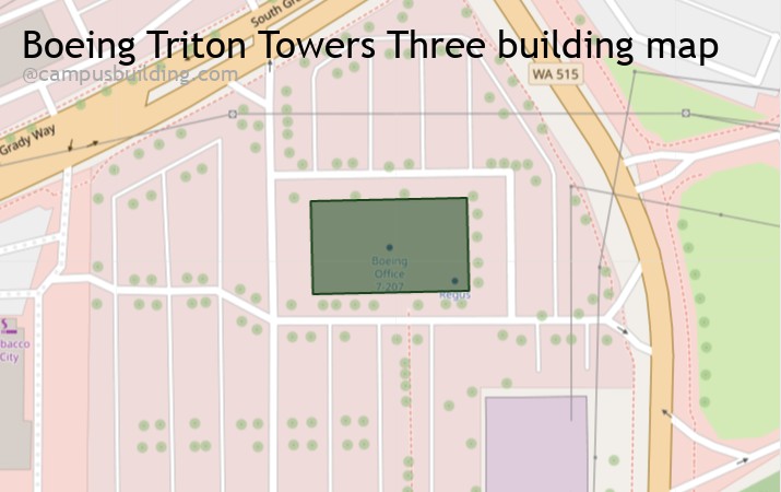 Boeing Triton Towers Three map