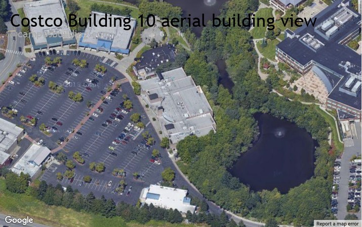 Costco Building 10 aerial view