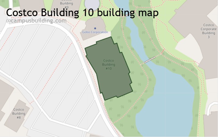 Costco Building 10 map