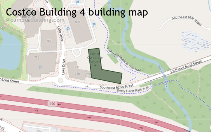 Costco Building 4 map