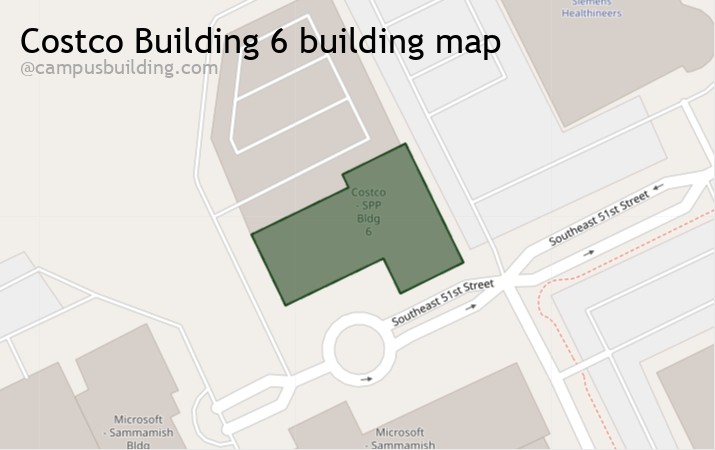 Costco Building 6 map