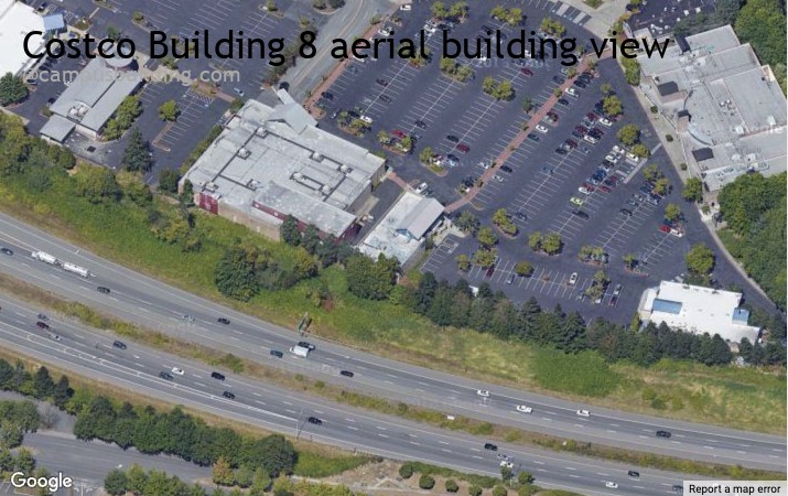 Costco Building 8 aerial view