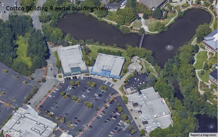 Costco Building 9 aerial view