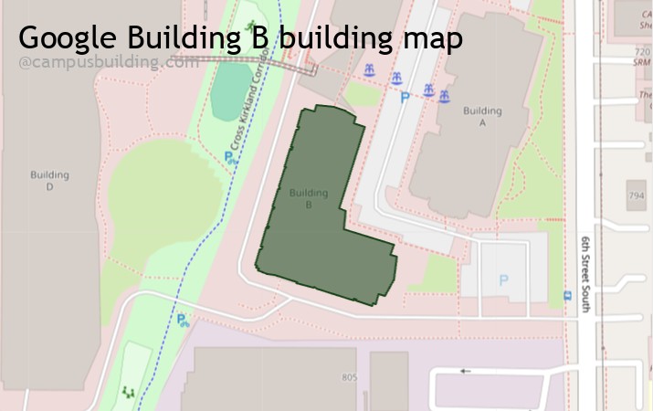 Google Building B map