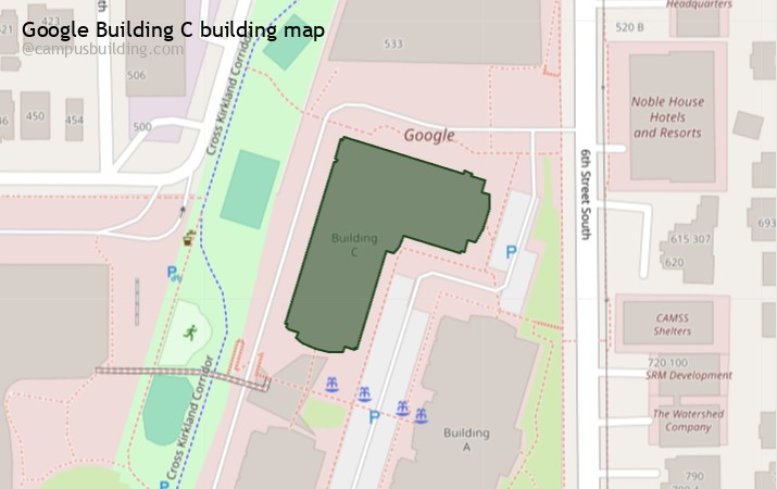 Google Building C map