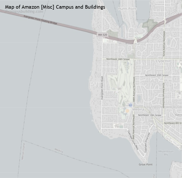 Amazon [Misc] campus buildings map