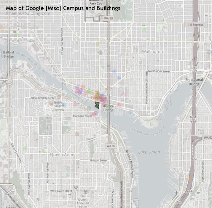 Google [Misc] campus buildings map